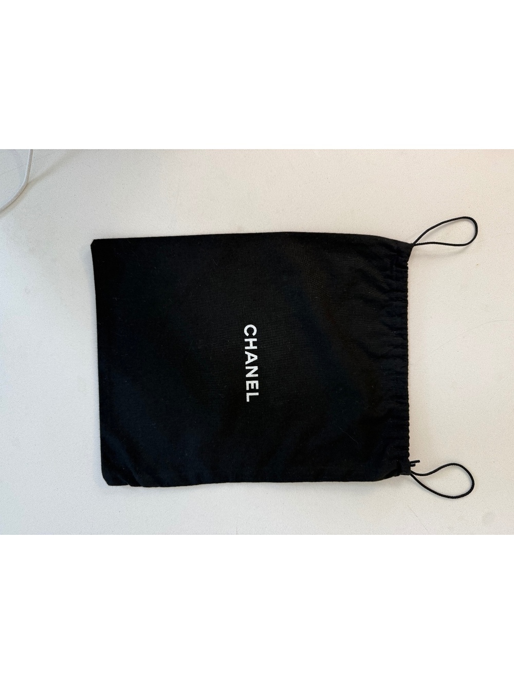 Chanel Black Drawstring Dust Bag